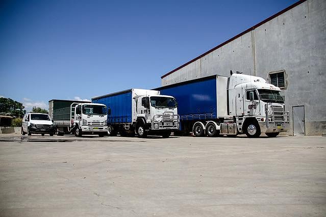 GFE fleet at Tamworth depot